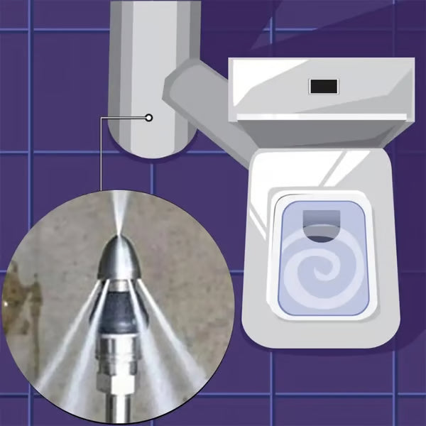 🔥Hot Sale-30% OFF💥Sewer Cleaning Tool High-pressure Nozzle