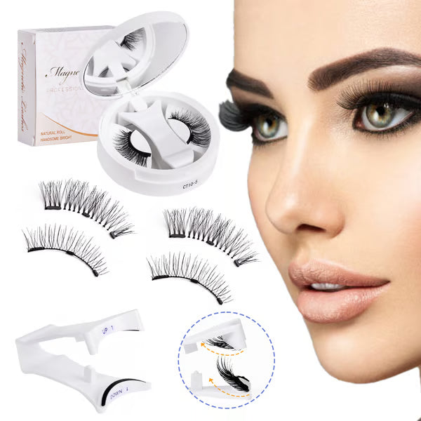 💖Summer Hot Sale - Soft Magnetic Eyelashes All-in-One Box, Reusable