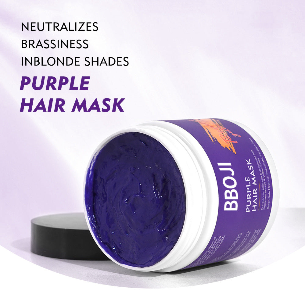 🔥✨Lila Maske gegen gelbes Haar 💜 Verabschieden Sie sich von roten Highlights! 💜