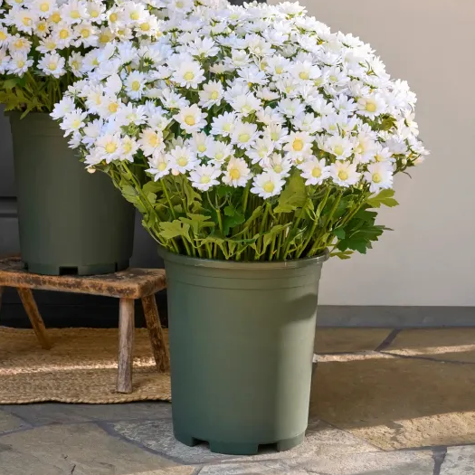 💥Last Day Each- Artificial Outdoor Sunset Mums Flowers - Waterproof, Windproof