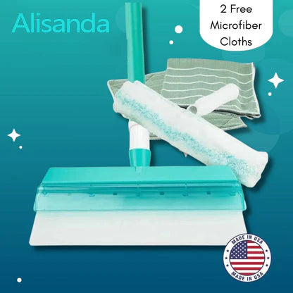 Alisanda™⭐⭐⭐ Final 4 Hours: 67% OFF Recyclable Silicone Window Squeegee Kit