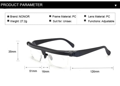Adjustable Focus Glasses for Near and Far Sight 🔥Final 3 hours 60% off