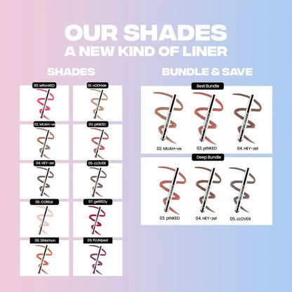 NEWYUO LIP LINER STAY-N - Peel-Off Lip Liner Stain 🔥Final 3 hours 60% off