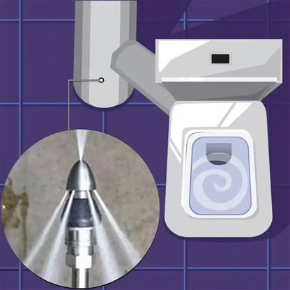 🔥Hot Sale-30% OFF💥Sewer Cleaning Tool High-pressure Nozzle