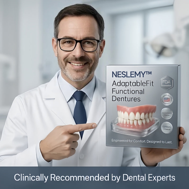 U.S. Dentist-Recommended ✅ FDA-Approved ✅ The Next-Gen Denture Tech Is Here!"