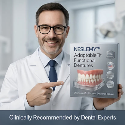 U.S. Dentist-Recommended ✅ FDA-Approved ✅ The Next-Gen Denture Tech Is Here!"