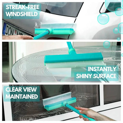 Alisanda™⭐⭐⭐ Final 4 Hours: 67% OFF Recyclable Silicone Window Squeegee Kit